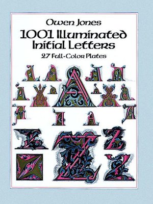 cover image of 1001 Illuminated Initial Letters